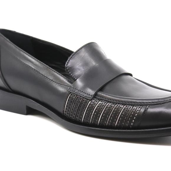 NEW I.N.K. SHOES diver nero loafer in black - Picture 7 of 9